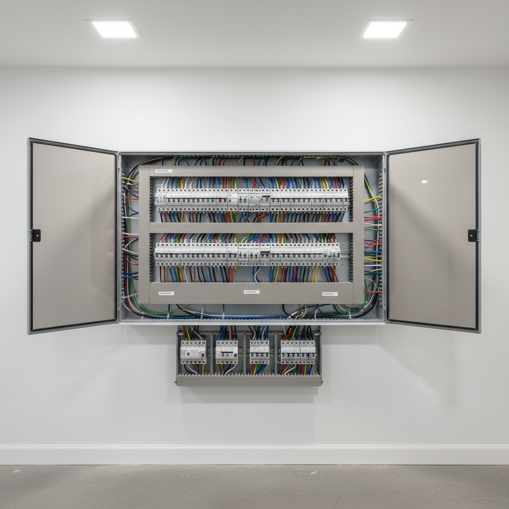 Electrical panel installation